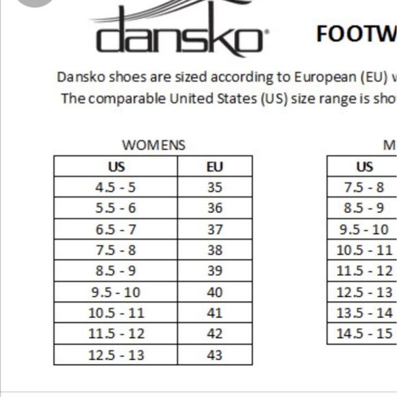 Dansko Black and White Vegan Tweed Clogs Size 39(8) - Picture 5 of 5